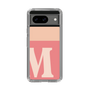 Slim Protection Case［ Original - initial two tone - M pink ］