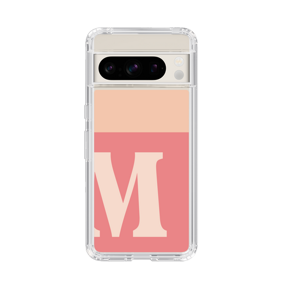 Slim Protection Case［ Original - initial two tone - M pink ］