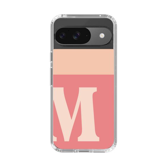 Slim Protection Case［ Original - initial two tone - M pink ］