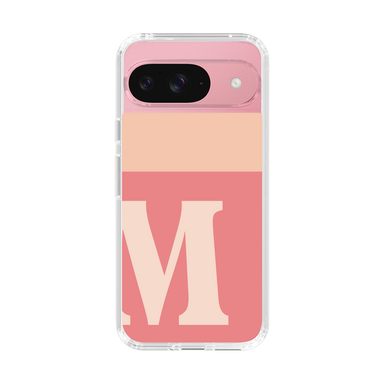 Slim Protection Case［ Original - initial two tone - M pink ］