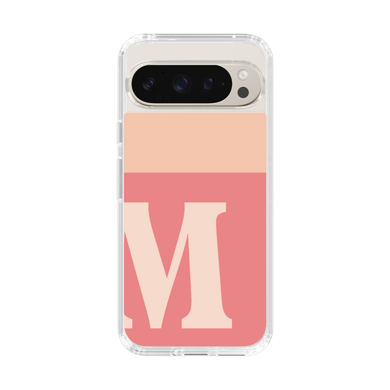 Slim Protection Case［ Original - initial two tone - M pink ］