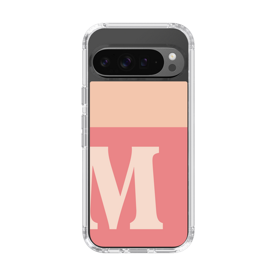 Slim Protection Case［ Original - initial two tone - M pink ］