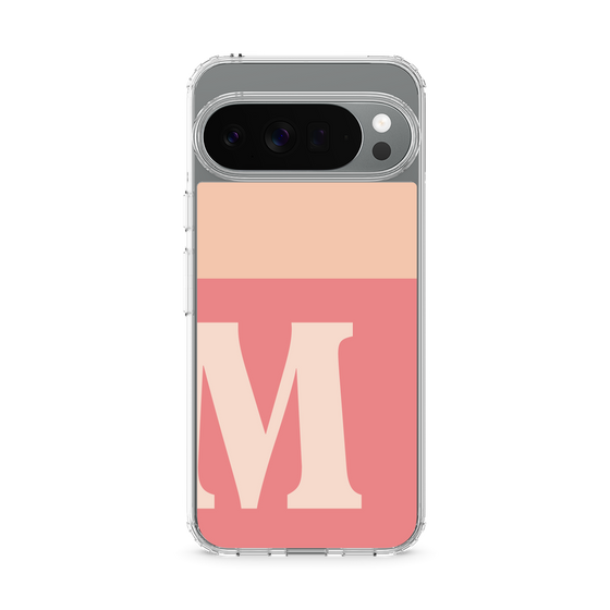Slim Protection Case［ Original - initial two tone - M pink ］