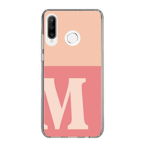 Slim Protection Case［ Original - initial two tone - M pink ］