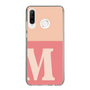 Slim Protection Case［ Original - initial two tone - M pink ］