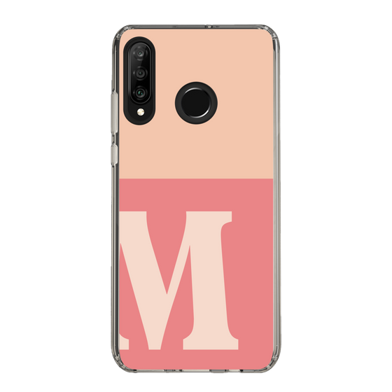 Slim Protection Case［ Original - initial two tone - M pink ］