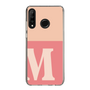 Slim Protection Case［ Original - initial two tone - M pink ］