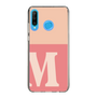Slim Protection Case［ Original - initial two tone - M pink ］
