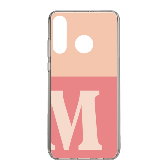 Slim Protection Case［ Original - initial two tone - M pink ］