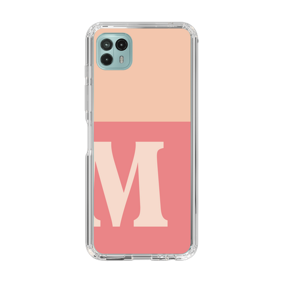 Slim Protection Case［ Original - initial two tone - M pink ］