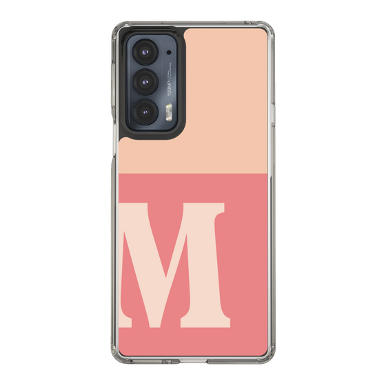 Slim Protection Case［ Original - initial two tone - M pink ］