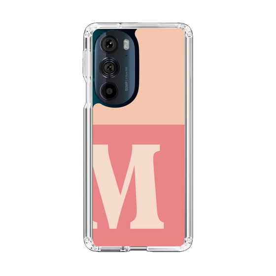 Slim Protection Case［ Original - initial two tone - M pink ］