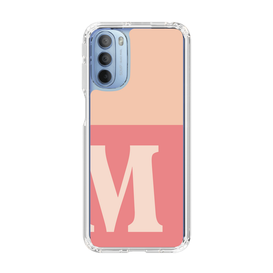 Slim Protection Case［ Original - initial two tone - M pink ］