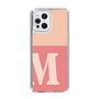 Slim Protection Case［ Original - initial two tone - M pink ］