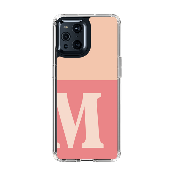 Slim Protection Case［ Original - initial two tone - M pink ］