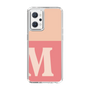Slim Protection Case［ Original - initial two tone - M pink ］