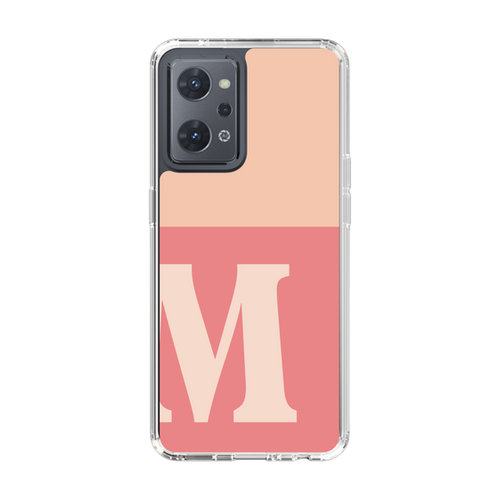 Slim Protection Case［ Original - initial two tone - M pink ］