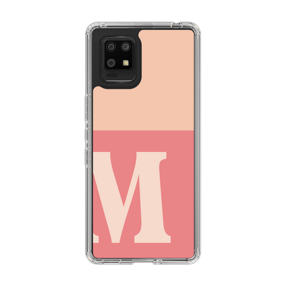 Slim Protection Case［ Original - initial two tone - M pink ］