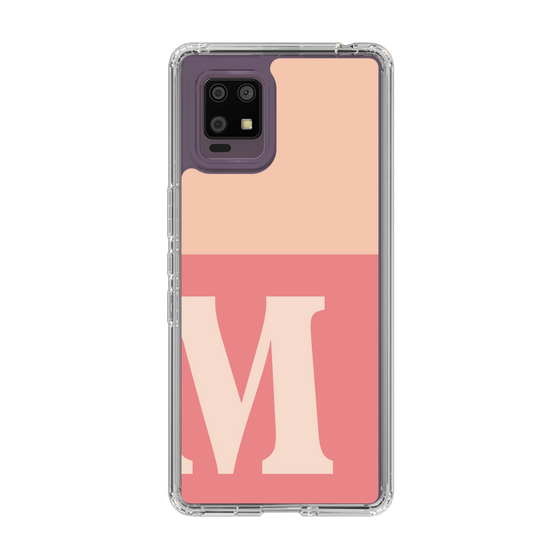 Slim Protection Case［ Original - initial two tone - M pink ］