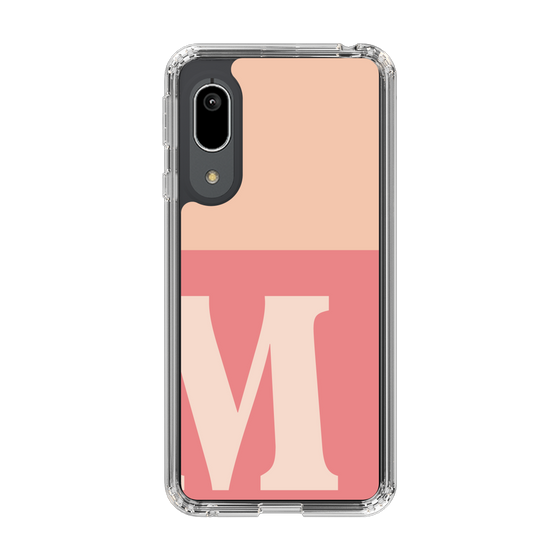 Slim Protection Case［ Original - initial two tone - M pink ］