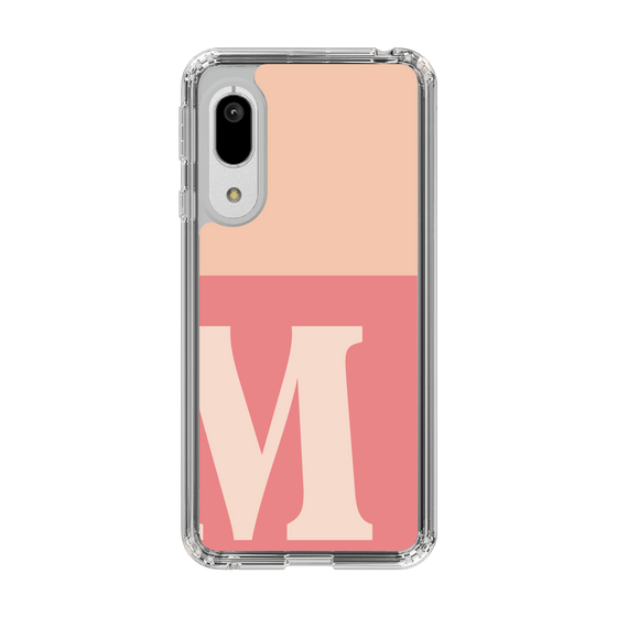 Slim Protection Case［ Original - initial two tone - M pink ］