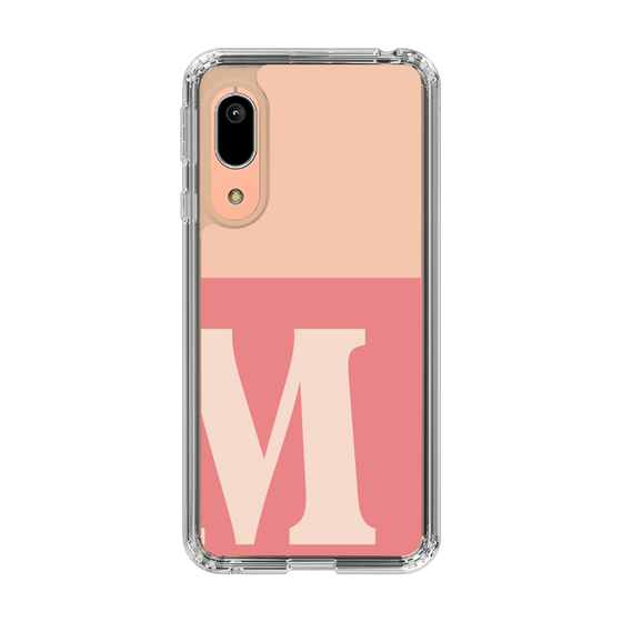 Slim Protection Case［ Original - initial two tone - M pink ］