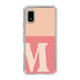 Slim Protection Case［ Original - initial two tone - M pink ］