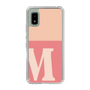 Slim Protection Case［ Original - initial two tone - M pink ］