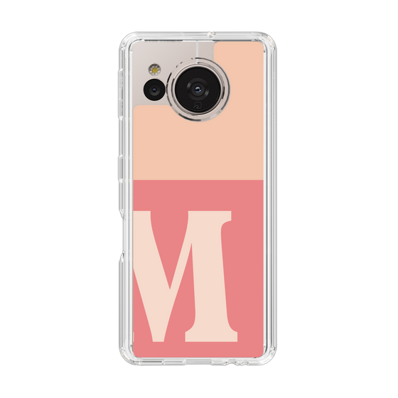 Slim Protection Case［ Original - initial two tone - M pink ］