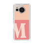 Slim Protection Case［ Original - initial two tone - M pink ］