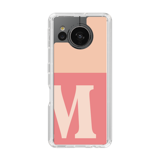 Slim Protection Case［ Original - initial two tone - M pink ］
