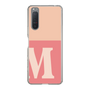 Slim Protection Case［ Original - initial two tone - M pink ］