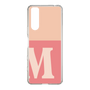 Slim Protection Case［ Original - initial two tone - M pink ］