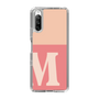 Slim Protection Case［ Original - initial two tone - M pink ］