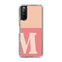 Slim Protection Case［ Original - initial two tone - M pink ］