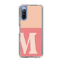 Slim Protection Case［ Original - initial two tone - M pink ］