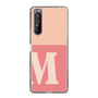 Slim Protection Case［ Original - initial two tone - M pink ］