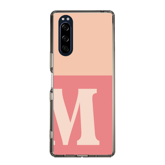Slim Protection Case［ Original - initial two tone - M pink ］