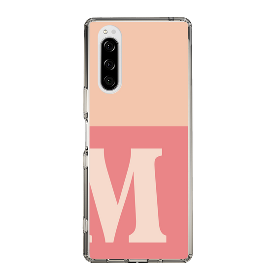 Slim Protection Case［ Original - initial two tone - M pink ］
