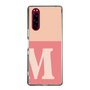 Slim Protection Case［ Original - initial two tone - M pink ］