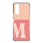 Slim Protection Case［ Original - initial two tone - M pink ］