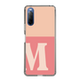 Slim Protection Case［ Original - initial two tone - M pink ］