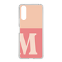 Slim Protection Case［ Original - initial two tone - M pink ］