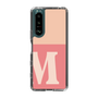 Slim Protection Case［ Original - initial two tone - M pink ］