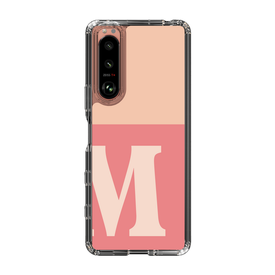 Slim Protection Case［ Original - initial two tone - M pink ］