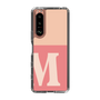 Slim Protection Case［ Original - initial two tone - M pink ］