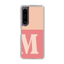 Slim Protection Case［ Original - initial two tone - M pink ］
