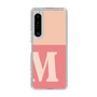 Slim Protection Case［ Original - initial two tone - M pink ］