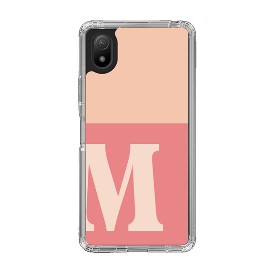Slim Protection Case［ Original - initial two tone - M pink ］