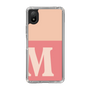 Slim Protection Case［ Original - initial two tone - M pink ］